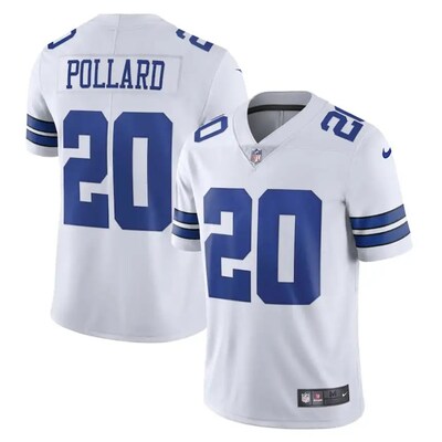 Men s Dallas Cowboys Tony Pollard Vapor Jersey White MakerPlace by Michaels